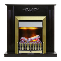 Каминокомплект Lumsden - Венге с электроочагом Danville Antique Brass FB2