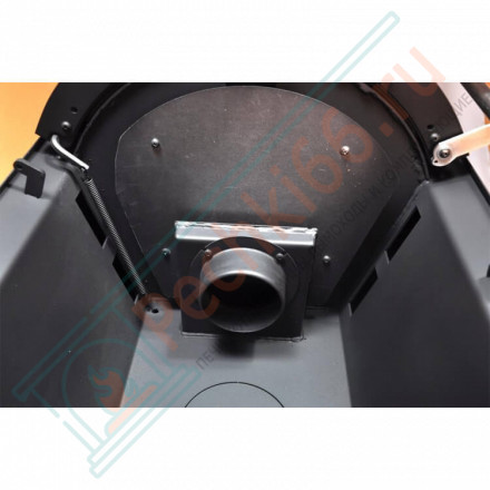 Печь-камин Toledo, черная(Thorma) до 180 м3