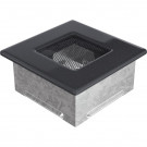 Решётка вентиляционная каминная графитовая 110х110 11G (Kratki)