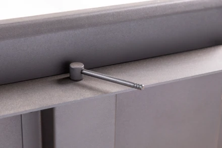 Топка Дельта 900 B три стекла принтинг черный шамот (Экокамин)