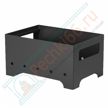 Мангал "Турист 1" на подставке, с чугунной решеткой "Стейк" (Везувий)