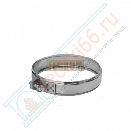 Хомут обжимной (НЕРЖ-430/0,5) d-280 (Феррум)