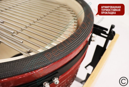 Керамический гриль SG24 PRO CFG SE 61 см / 24 дюйма (красный) (Start Grill)