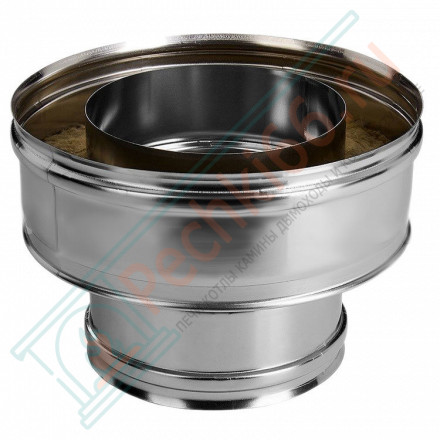 Переход термо-моно (НЕРЖ-321/0,8-НЕРЖ-439/0,5) d-115/200 (Дымок-Lux)