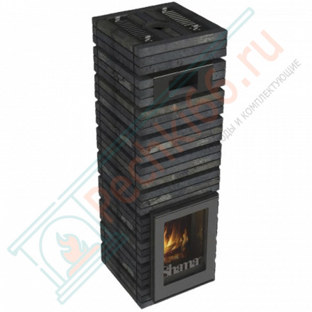 Дровяная банная печь Grill'D Shaman Short (3 каменки)