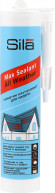 Каучуковый герметик для кровли, бесцветный, Max Sealant ALL Weather, 290 мл (Sila PRO ) в Уфе