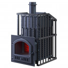 Чугунная печь для бани Гефест GFS-ЗК 40 (М) Ураган (ТехноЛит)