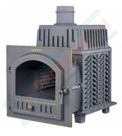 Чугунная печь для бани Гром 30 (П) (ТехноЛит)