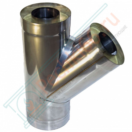 Сэндвич-тройник 135° (НЕРЖ-439/1,0-ОЦИНК/0,5) d-180/260 (УМК)