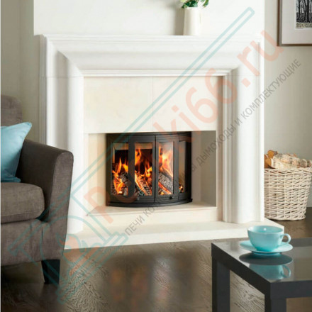 Чугунная топка NI-25 со складными дверцами (Nordpies)