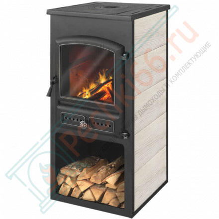 Печь-камин БКД с плитой (Этна)