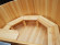 Японская баня Фурако круглая с внутренней печкой 150х150х120 (НКЗ) в Уфе
