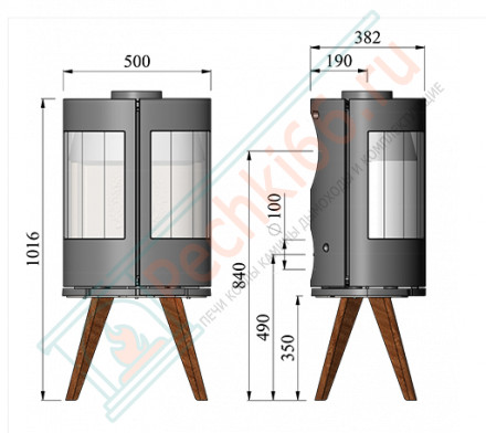 Печь-камин Morsø 6612 (Morso)