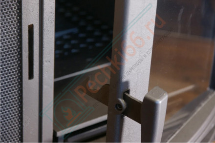 Печь для бани Атмосфера L+, усиленная каменка сетка нержавейка (ProMetall)