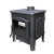 Чугунная печь-камин HERMES, SIDE DOOR (Ferguss) до 250 м3