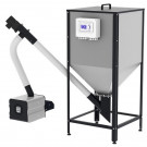 Пеллетная горелка Fox 43 с бункером 500 л (Zota)