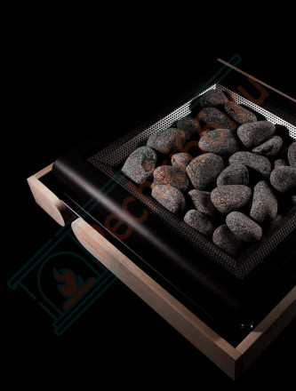 Электрокаменка Concept R Black, 15 kW (Sentio by Harvia)