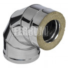 Сэндвич колено 90° (НЕРЖ-430/0,5-ОЦИНК/0,5) d-120/200 (Ferrum GS-Z) Сэндвич колено 90° (НЕРЖ-430/0,5-ОЦИНК/0,5) d-120/200 (Ferrum GS-Z)