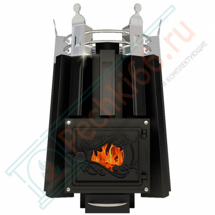 Банная печь Екатерина стронг со стеклом (Добросталь)