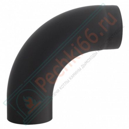 Колено 90° черное, бесшовное d-120 (Darco)