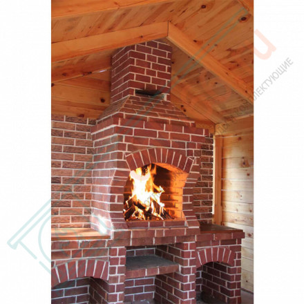 Плитняк классик (0.6 м2 в коробке) (Терракот)