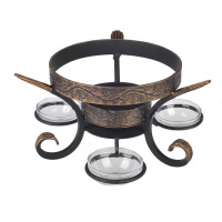 Подставка под садж/казан кованная с угольницей "Шёлковый путь премиум" Подставка под садж/казан кованная с угольницей "Шёлковый путь премиум"