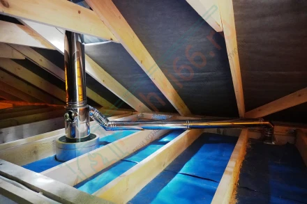 Отвод 45 ТермоВент (AISI430/0.8/0.5 мм) D=115/150/210 (ТиС)