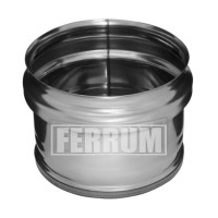 Заглушка-внешняя (НЕРЖ-430/0,5) d-160 (Феррум)