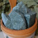 Камень для бани Жадеит колотый средний, м/р Хакасия (коробка), 10 кг в Уфе