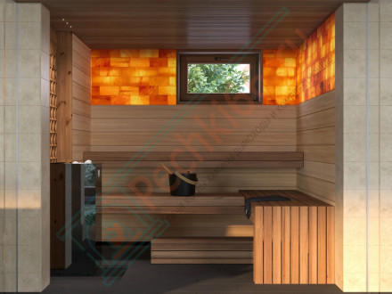 Электрическая банная печь Sangens W12G Glass