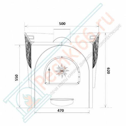 Банная печь Забава Декор (Царь-Печи)