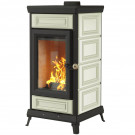 Печь-камин Майолика, белая (Астов) Печь-камин Майолика, белая (Астов)