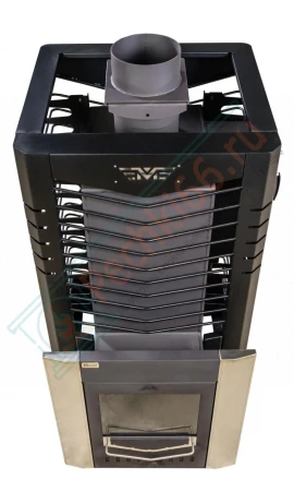 Печь для Русской бани № 06МСП 02 сетка, с парогенератором (Тройка) до 24 м3