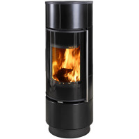 Печь-камин Atika Extra Ceramik, черная (Thorma)