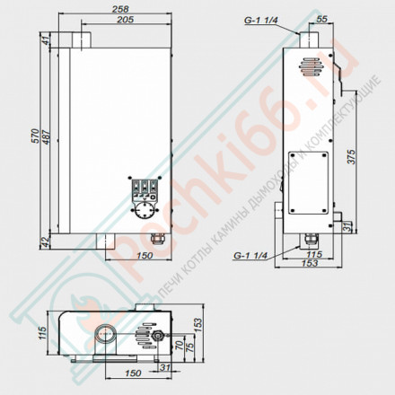 Котел электрический Balance-7,5 (Zota) 7,5 кВт