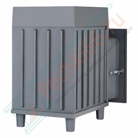 Чугунная печь для бани Гефест Гроза 24 (П) Классика Змеевик (ТехноЛит)