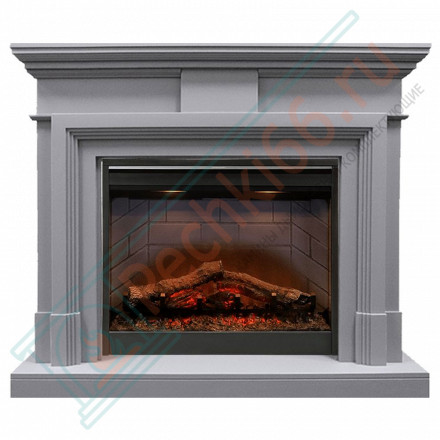 Каминокомплект электрический Coventry - Серый с очагом Symphony 26'' DF2608-INT (Dimplex)