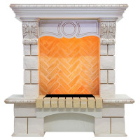 Портал Pierre Luxe - Слоновая кость / Шампань (Высота 975мм)