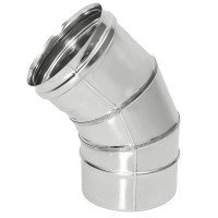 Отвод моно 45° ОМ-Р (316-0.5) d-120 (ТиС Промо)