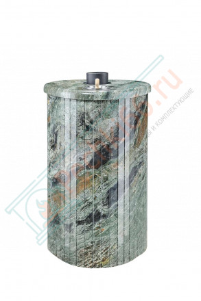 Дровяная банная печь Ферингер Малютка ПФ "Жадеит перенесённый рисунок" до 18 м³