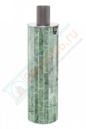 Дымоход - конвектор Верде Гватемала наборный, d-115, L=1000 мм (Feringer)