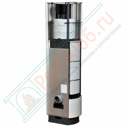 Печь-камин Delia Plus Ceramik, черная (Thorma)