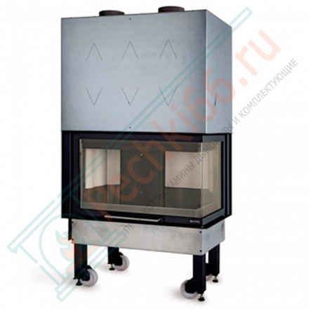 Каминная топка MONOBLOCCO 800 ANGOLO, стекло справа (La Nordica)