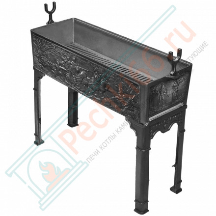 Мангал чугунный Спарта-3 (Литтех)
