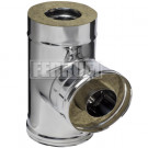 Сэндвич тройник 90° (НЕРЖ-430/0,5-ОЦИНК/0,5) d-200/280 (Ferrum GS-Z) Сэндвич тройник 90° (НЕРЖ-430/0,5-ОЦИНК/0,5) d-200/280 (Ferrum GS-Z)