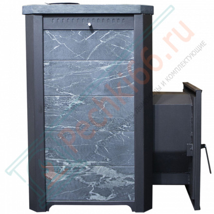 Печь банная Сказка пироксенит, удлиненная топка (Варвара)