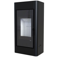 Печь-камин Solum, черная сталь (Defro-Home) 9кВт