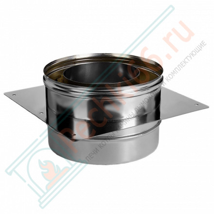 Опора на трубу с изол (НЕРЖ-321/0,8-НЕРЖ-439/0,5) d-300/380 (Дымок-Lux)