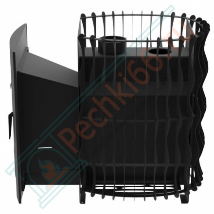 Печь для бани Подкова 18С, дверца со стеклом (Протопи) до 18 м3