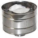 Зонт с дефлектором (НЕРЖ-439/0,5) d-150 (УМК)